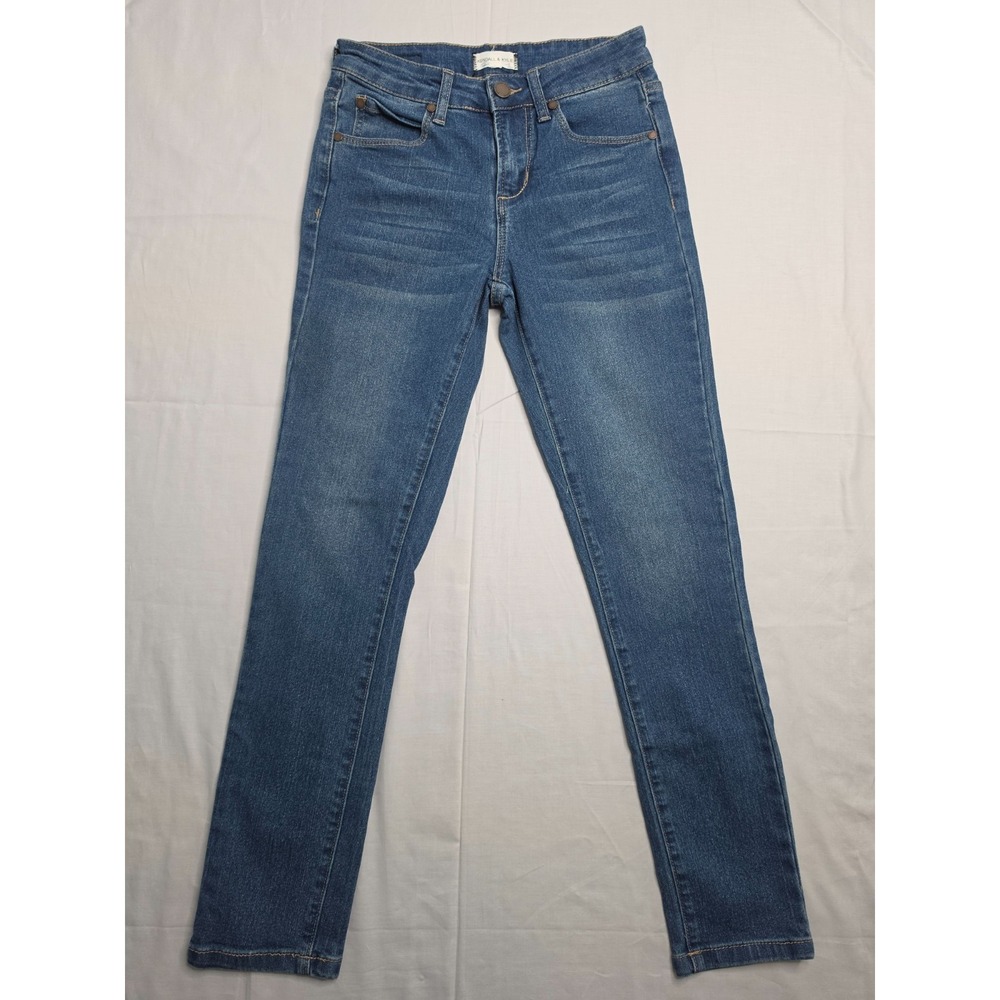 Kendall And Kylie Jeans Women's 25 Blue Denim Medium Wash 5-Pocket Skinny Leg‎
